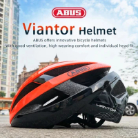 ABUS Viantor Ultralight Professional Bicycle Helmet Road Bike EPS Shock-absorbing Riding Helmet MTB Cycling Sport Safety Helmet