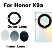 New For Huawei Honor X9a Back Camera Glass Lens Rear Camera Glass With Adhesive Sticker Glue RMO-NX1