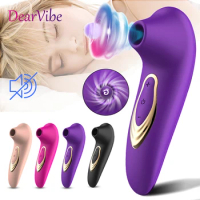 Powerful Clit Sucker Vagina Sucking Vibrator Female Clit Nipple Oral Vacuum Stimulator Massager Sex Toys Adults Goods for Women