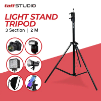 Promo TaffSTUDIO Tripod Portable Lighting Stand 2M for Studio Lighting - SN303 Murah