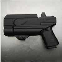 ภายในเข็มขัด Kydex IWB ซองสำหรับ Glock G17 G19 G25 G34 G22กับ Surefire X300อัลตร้า X300U-B ไฟฉาย500ลูเมน