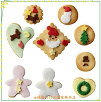 asdfkitty*日本製 貝印 COOKPAD棉花糖翻糖模型/巧克力模型-聖誕老公公-DL-8033-正版商品