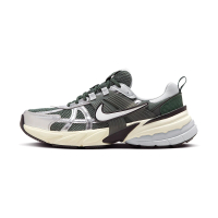【NIKE 耐吉】V2K Run 男鞋 綠銀色 運動 復古 透氣 緩震 網眼 休閒鞋 HJ4497-300