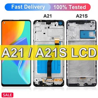 6.5“ A21S A21 LCD For Samsung Galaxy A21s A217F/DS Display Touch Screen +Frame For Samsung Galaxy A21 A215U Digital Assembly