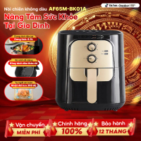 Nồi chiên không dầu Gaabor AF65M-BK01A dung tích 6.5 lít dùng cho gà, vịt nguyên con dưới 1600g công