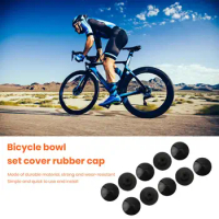 10Pcs Bike Screw Cover Easy Installation MTB Road Fixed Gear Folding Bicycles Waterproof Dust-proof Bike Headset Case