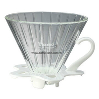 金時代書香咖啡  TIAMO V02(適用1-4人) 玻璃 錐型 咖啡濾器組 附量匙  HG5359W