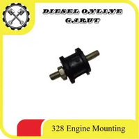 328 Engine Mounting / Bantalan Karet Kaki Mesin Pemotong Rumput 2 Tak JF