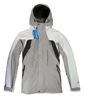 美國百分百【哥倫比亞】Columbia 防寒大衣 外套 連帽 防風 高機能 登山 夾克 卡其白 男 S號