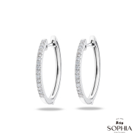 SOPHIA 蘇菲亞珠寶 - 星芒 18K鑽石耳環