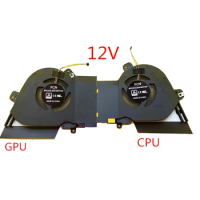 NEW ORIGINAL Laptop CPU GPU Cooling Fan FOR ASUS ROG 15 Zephyrus GU502GW 12V