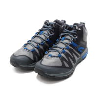 【MERRELL】ZION FST MID WATERPROOF郊山健行鞋 男鞋(灰藍)