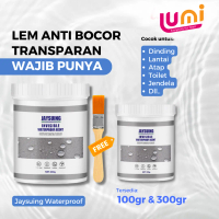 Lem Sealant Transparan Anti Bocor Waterproof 300gr & 100gr Cocok untuk Dinding Lantai Atap Toilet Je