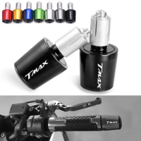 Motorcycle grip handle bar Ends CNC Aluminum Handle Bar Grips Cap Anti Vibration Plug For YAMAHA T-Max 500 TMAX 500 560 TMax 530
