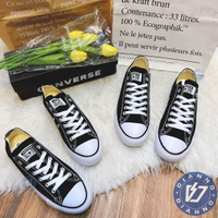 帝安諾-實體店面 CONVERSE  ALL STAR  低筒男女休閒鞋.帆布鞋 黑色 黑白 基本款  M9166C