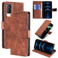 for Vivo X27 X50 X60 Pro Wallet Flip Cover Coque Leather Silicone Card Slots Magnetic Phone Case for Vivo X50E X51 5G Fundas