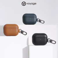 【VOYAGE】AirPods Pro 第2代 NAPPA真皮防摔保護殼 V2(貼心搭配真皮掛繩)