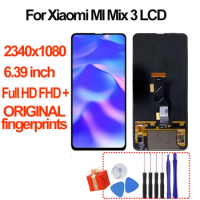 New Original Super AMOLED LCD Display For Xiaomi Mix 3 Touch Screen Digitizer Assembly For Mi Mix3 Mix 3 LCD For Mix 3 5G LCD