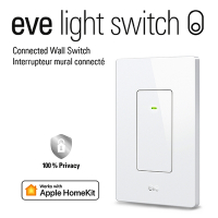 Eve Light Switch 智能燈控開關/觸控開關 (Thread)-HomeKit/ iOS