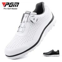 PGM new golf shoes rotating shoelaces men's shoes light sports ultra breathable golf shoes