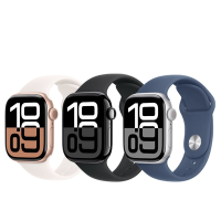 Apple Watch Series 10 (S10) GPS 46mm 鋁金屬錶殼配運動錶帶