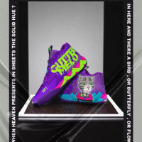2023 Color Original lamelo ball shoes MB 01 Queen City Mid-top Actual Combat Shock-absorbing Basketball Shoes with spike for 11 years old kids PurpleAP