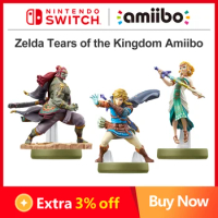 The Legend of Zelda Tears of the Kingdom Link Nintendo Amiibo for Nintendo Switch OLED Console Interaction Mode Original