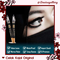 Celak Pensil Kajal / Kosmetik Mata / Celak Gel Eyeliner Hitam Waterproof