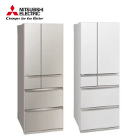 【MITSUBISHI 三菱】607L 六門玻璃鏡面電冰箱 MR-WZ61K 日本原裝-星沙杏-c