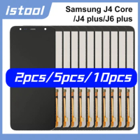 Wholesale 2/5/10 Pcs Display For Samsung J4 Core/ J4 plus/ J6 plus Touch Screen No Frame Digitizer Assembly Replacement Part