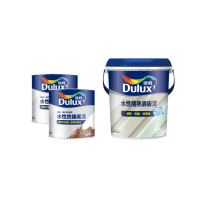【Dulux得利官方店】5坪 水性隔熱浪板底+面漆組
