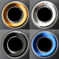 Car Styling Steering Wheel Emblem Decorative Circle Ring Accessories Case For Volkswagen VW Golf 4 5 Polo Jetta Mk6 Covers