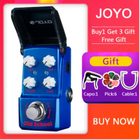 JOYO JF-313 Old School Retro Distortion Mini Electric Guitar Effects Pedal Drawing Classic Rock Effects Guitar Parts Accessories