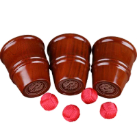 Wooden Cups and Balls - Stage Magic, Magic Trick