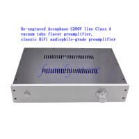 Clone Accuphase C200V circuit Class A vacuum tube flavor preamplifier, classic 1837/4793 tubes HiFi audiophile level preamp