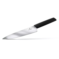 【Victorinox 瑞士維氏】SWISS MODERN 主廚刀 22cm-黑 (6.9013.22B)