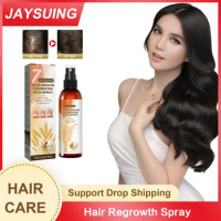 Hair Growth Spray Repair Dry Damaged Coarse Strengthening Root Anti Frizz Scalp Treatment Nourish Hair Care Fast Regrowth Spray