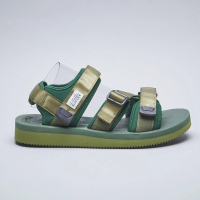 【SUICOKE】KISEE-V OG-044V 森林綠 斜帶 涼鞋 魔鬼氈 VIBRAM 黃金大底 SK20044VFG