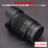 E 16-70 F4 Lens Skin Premium Decal Skin for Sony E16-70mm F4 ZA OSS Lens Protector Sticker Anti-scratch Cover Film