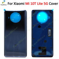 For Xiaomi Mi 10T Lite 5G Back Battery Cover Rear Glass Housing Door Case For Xiaomi Mi10T Lite 5G Battery Cover