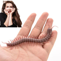 Fashion Halloween Haunted House Funny Spoof Toy Simulation Centipede For Party Fun Toys Free Shipping