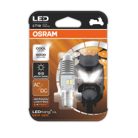 จัดส่งจากกทม OSRAM หลอดไฟรถมอเตอร์ไซค์ T19 COOL WHITE  6000K รุ่นใหม่