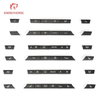 Car console dash air conditioner switch buttons key caps repair kit replacement for BMW 5 6 7 series