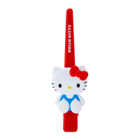 小禮堂 Hello Kitty 造型塑膠長髮夾 鴨嘴夾 瀏海夾 馬尾夾 大髮夾 (紅 玩偶)