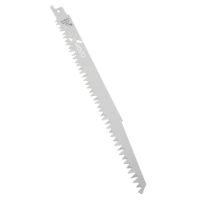 5PCS 9.6in BI-Metal Reciprocating Saw Blade Wood Pruning Ground Teeth Jig Sawblades For Plywood Board Woodworking Tool