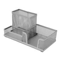 กล่องเหล็กอเนกประสงค์ รุ่น H-8008 SI 20.4x10.5x10.5 ซม. เงิน