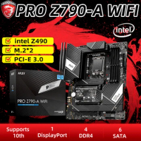 MSI PRO Z790 a Wifi DDR5 INTEL Gaming Motherboard LGA 1700 ATX 128 GB FOR PC Computer
