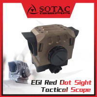 SOTAC GEAR Hunting Scope DI EG1 Red Dot Sight Holographic Reflex Optical Sight Fit 20mm Rail