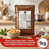 Prima Taste Laksa Paste 1kg - Bumbu Laksa Singapura Siap Pakai Kuah Mie Laksa Seafood Restoran Cater