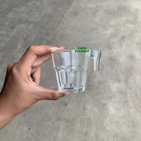 Gelas Sloki Espresso Gagang C276-Gelas Kaca Mini-Sloki Cafe Mini 6 pcs